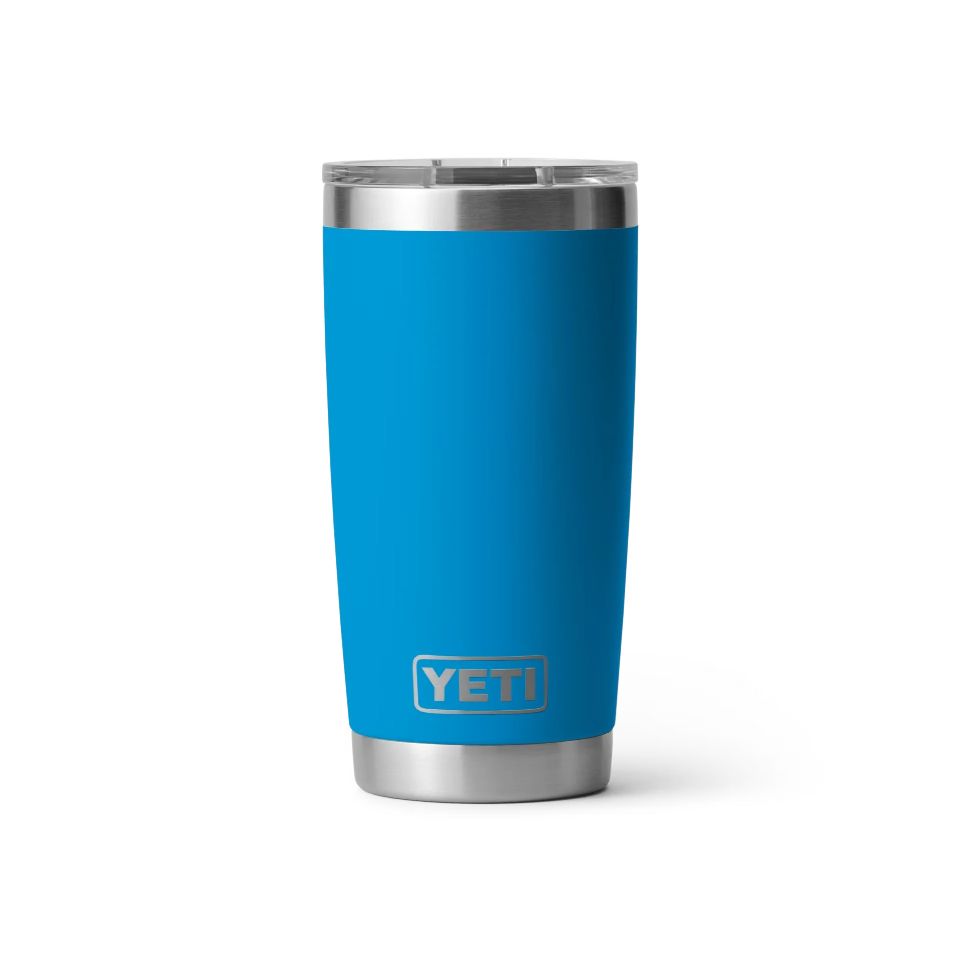 Rambler 20 oz Tumbler With Magslider Lid - Daybreak Yellow - Big Wave Blue - Image 1