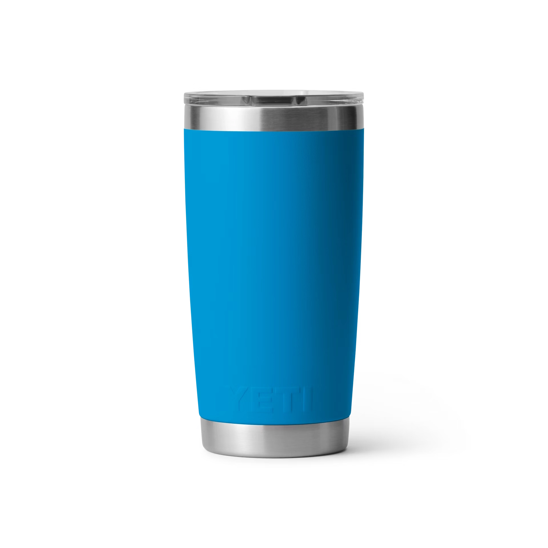 Rambler 20 oz Tumbler With Magslider Lid - Daybreak Yellow - Big Wave Blue - Image 2