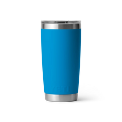 Rambler 20 oz Tumbler With Magslider Lid - Daybreak Yellow - Big Wave Blue - Image 2