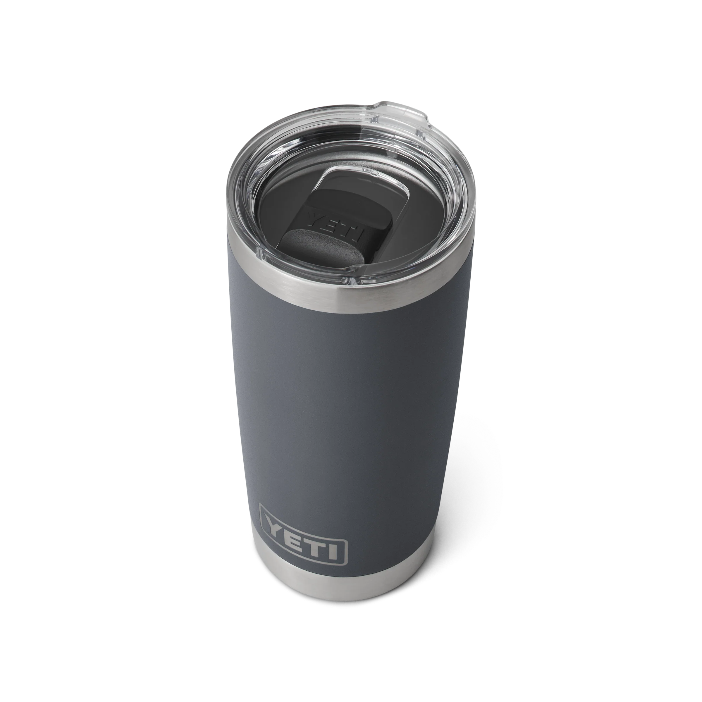 Rambler 20 oz Tumbler With Magslider Lid - Charcoal - YETI Tumbler