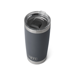 Rambler 20 oz Tumbler With Magslider Lid - Charcoal - YETI Tumbler