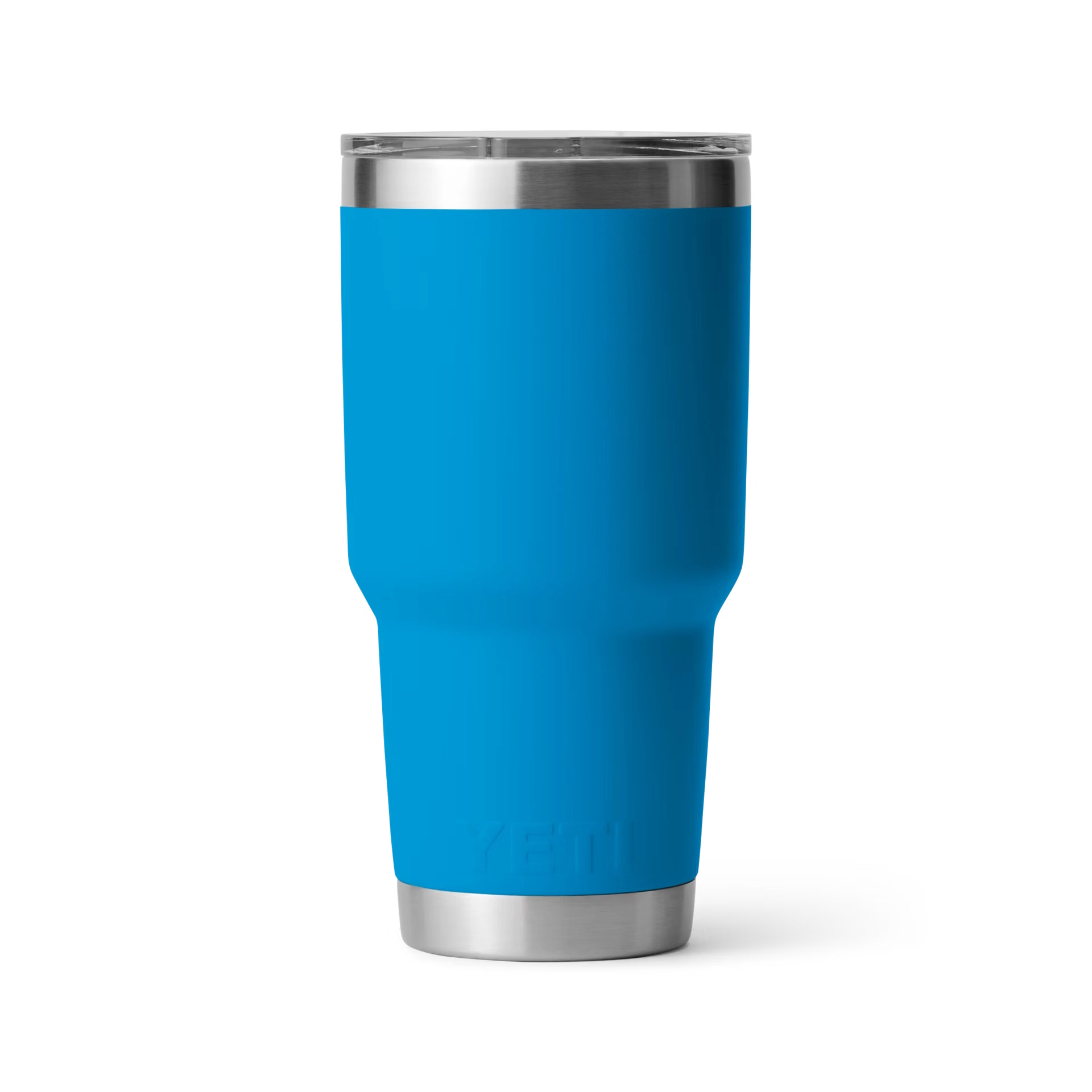 YETI Rambler 30 oz Tumbler With Magslider Lid in Big Wave Blue.