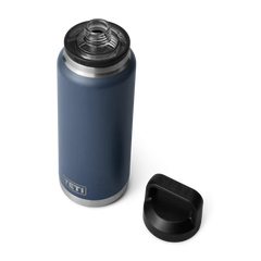 Rambler 36 oz Bottle With Chug Cap - Navy - YETI Rambler - Image 3