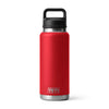 Rambler 36 oz Bottle With Chug Cap - Rescue Red - YETI Rambler - Image 1