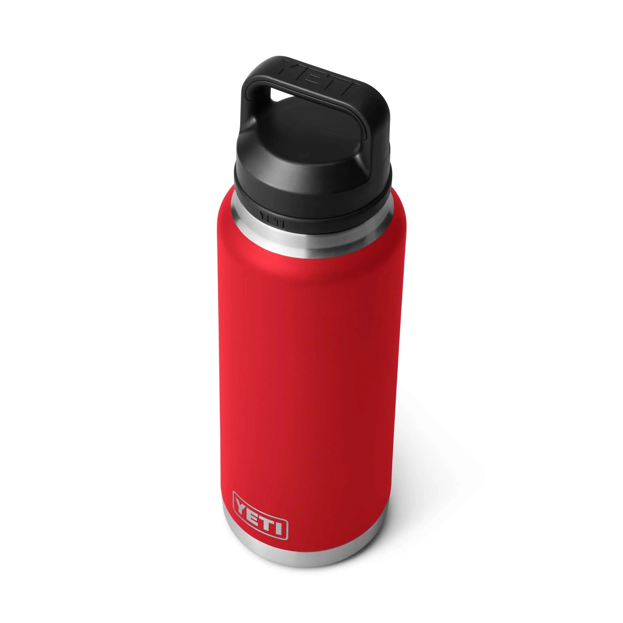Rambler 36 oz Bottle With Chug Cap - Rescue Red - YETI Rambler - Image 3