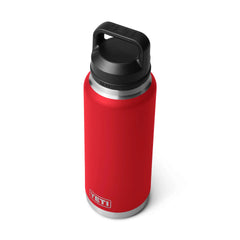 Rambler 36 oz Bottle With Chug Cap - Rescue Red - YETI Rambler - Image 3