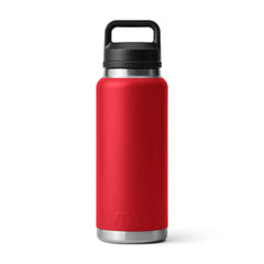 Rambler 36 oz Bottle With Chug Cap - Rescue Red - YETI Rambler - Image 4
