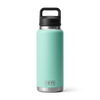 Rambler 36 oz Bottle With Chug Cap - Seafoam - YETI Rambler - Image 1