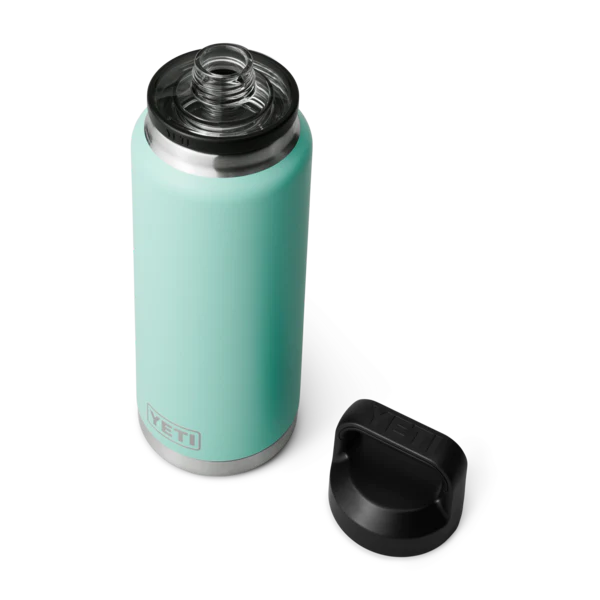 Rambler 36 oz Bottle With Chug Cap - Seafoam - YETI Rambler - Image 3