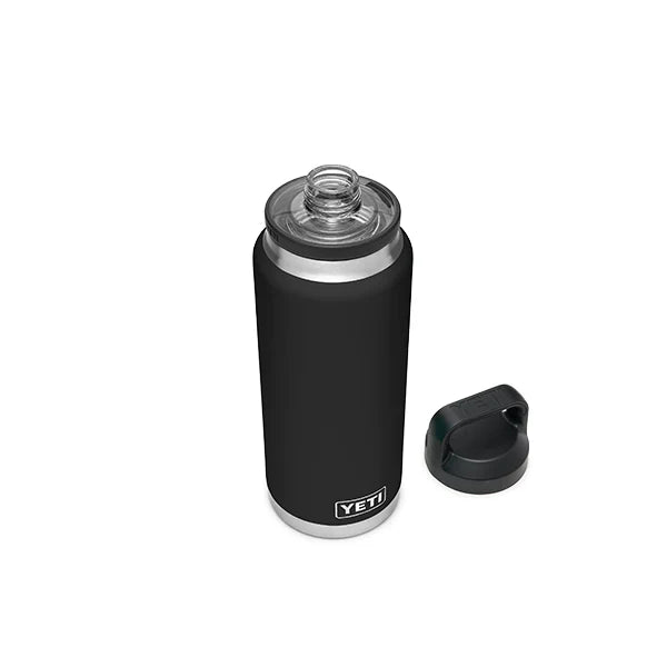 Rambler 36 oz Bottle With Chug Cap - Black - YETI Rambler - Image 2