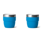 YETI Rambler 4 Oz Cups (2 Pack) in Big Wave Blue.