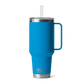 YETI Rambler 42 oz Straw Mug in Big Wave Blue.