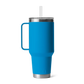 YETI Rambler 42 oz Straw Mug in Big Wave Blue.