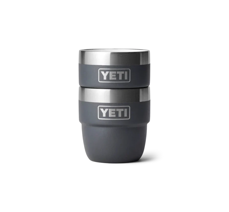 Rambler 4 Oz Cups (2 Pack) - CHARCOAL - YETI -