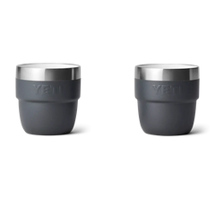 Rambler 4 Oz Cups (2 Pack) - CHARCOAL - YETI -