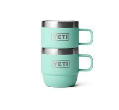 Rambler 6 oz Mug (2 Pack) - Seafoam - YETI Espresso Mugs - Image 1