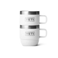 Rambler 6 oz Mug (2 Pack) - White - YETI Espresso Mugs - Image 1