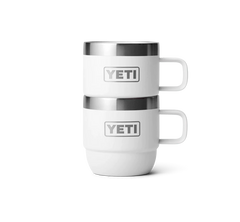 Rambler 6 oz Mug (2 Pack) - White - YETI Espresso Mugs - Image 1