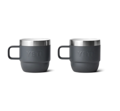 Rambler 6 oz Mug (2 Pack) - Charcoal - YETI Espresso Mugs - Image 5