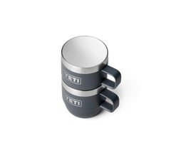 Rambler 6 oz Mug (2 Pack) - Charcoal - YETI Espresso Mugs - Image 4