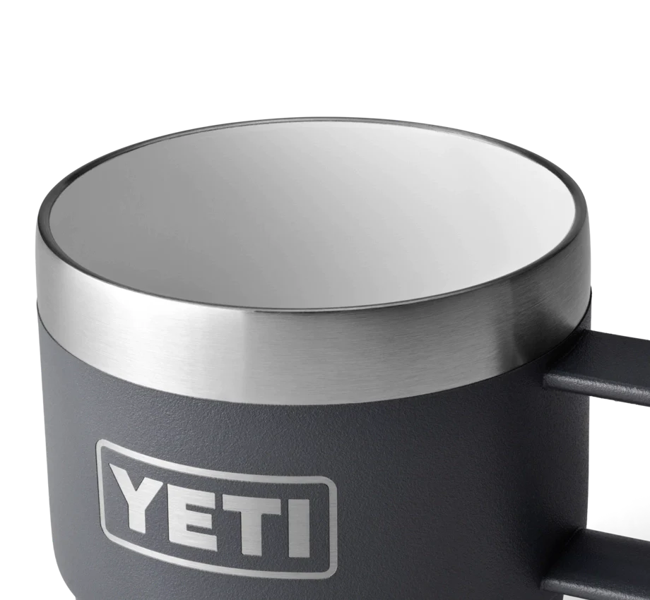 Rambler 6 oz Mug (2 Pack) - Charcoal - YETI Espresso Mugs - Image 6