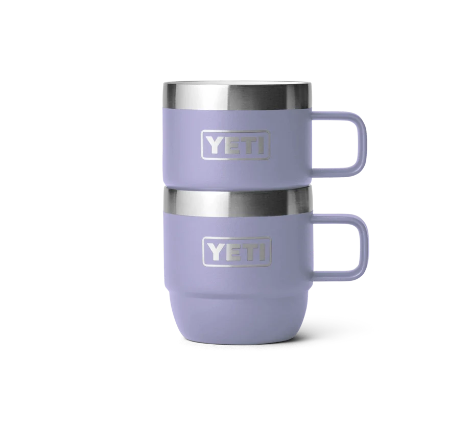 Rambler 6 oz Mug (2 Pack) - Cosmic Lilac - YETI Espresso Mugs - Image 1