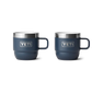 Rambler 6 oz Mug (2 Pack) - Navy - YETI Espresso Mugs - Image 1
