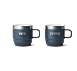 Rambler 6 oz Mug (2 Pack) - Navy - YETI Espresso Mugs - Image 1