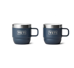 Rambler 6 oz Mug (2 Pack) - Navy - YETI Espresso Mugs - Image 1