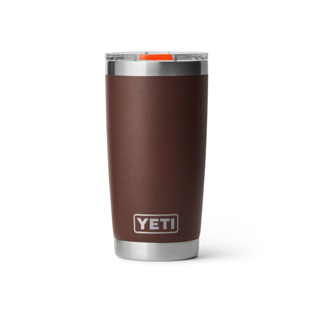 20 oz YETI Tumbler in color Wetlands Brown.