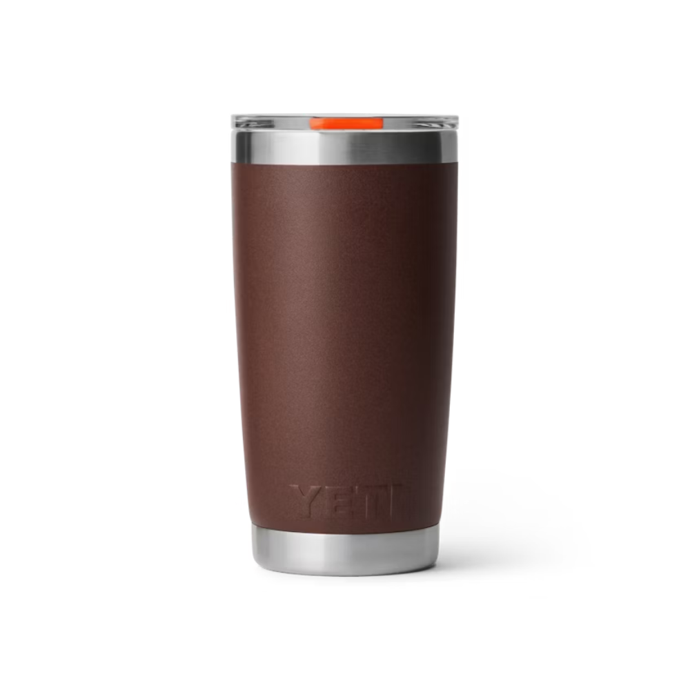 20 oz YETI Tumbler in color Wetlands Brown.