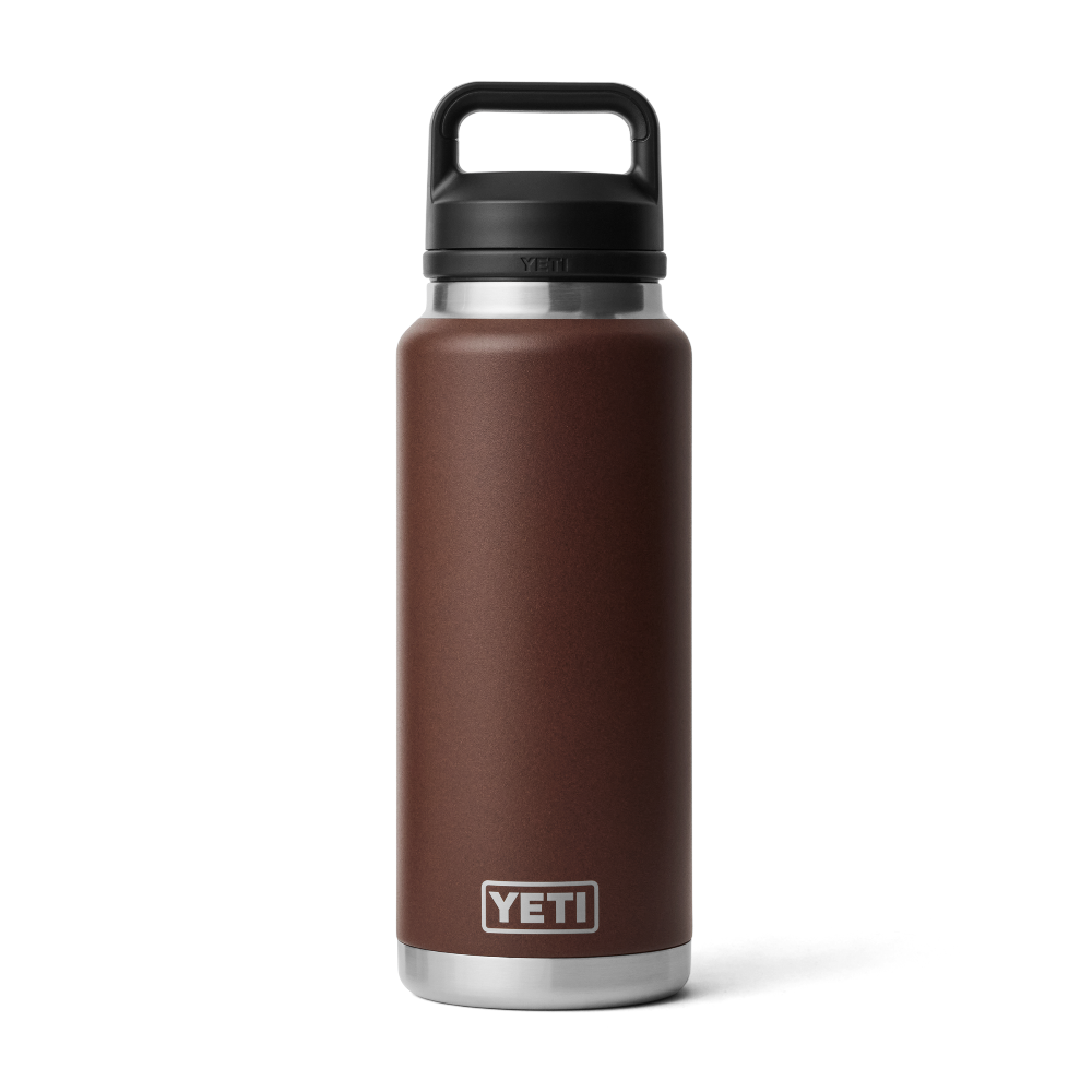 36 oz YETI tumbler in Wetlands Brown.