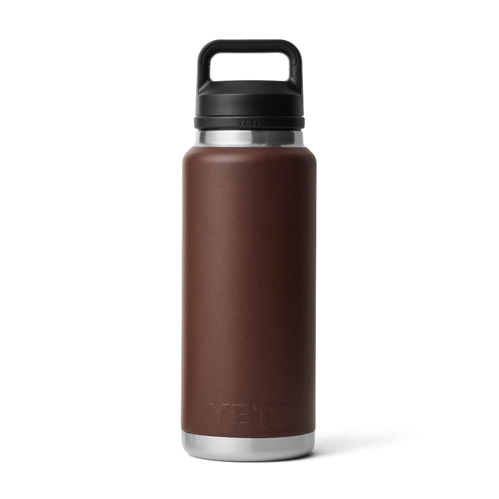 36 oz YETI tumbler in Wetlands Brown.