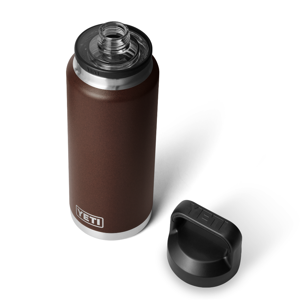 36 oz YETI tumbler in Wetlands Brown.