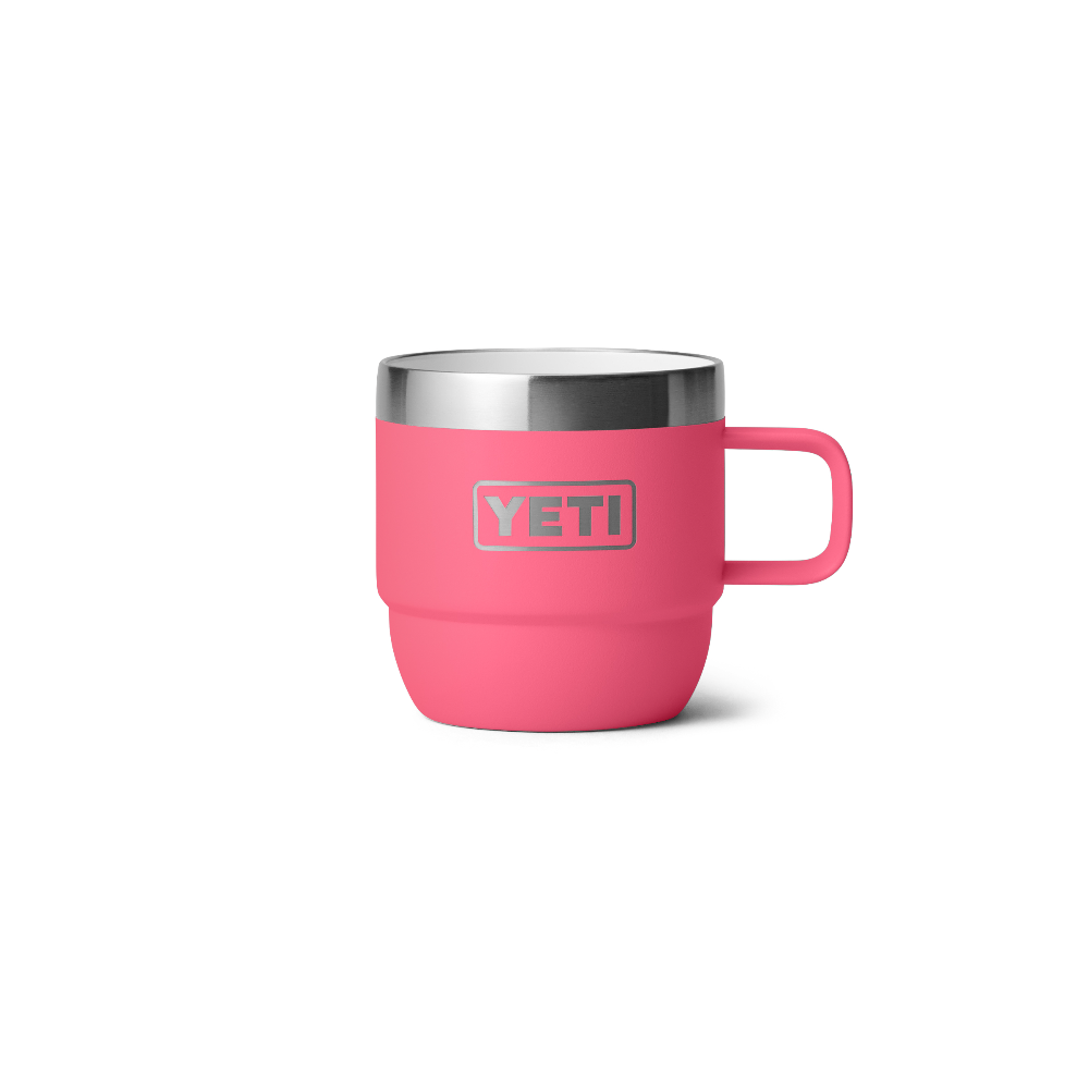 YETI Rambler 6 oz Mug (2 Pack) in color Tropical Pink.