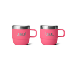 YETI Rambler 6 oz Mug (2 Pack) in color Tropical Pink.