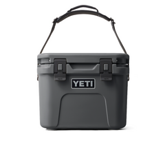 YETI Roadie 15 cooler in color Charcoal.