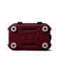 YETI Roadie 15 cooler in color Wild Vine Red.