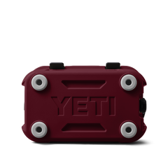 YETI Roadie 15 cooler in color Wild Vine Red.