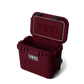 YETI Roadie 15 cooler in color Wild Vine Red.