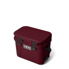 YETI Roadie 15 cooler in color Wild Vine Red.