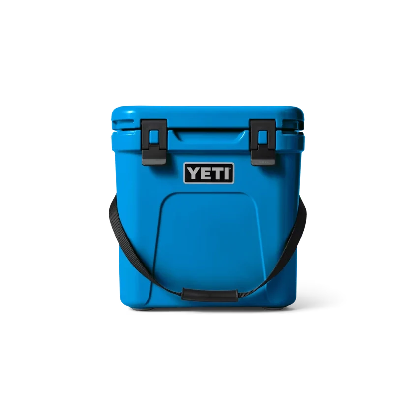 YETI Roadie 24 Hard Cooler in Big Wave Blue.