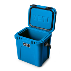 YETI Roadie 24 Hard Cooler in Big Wave Blue.