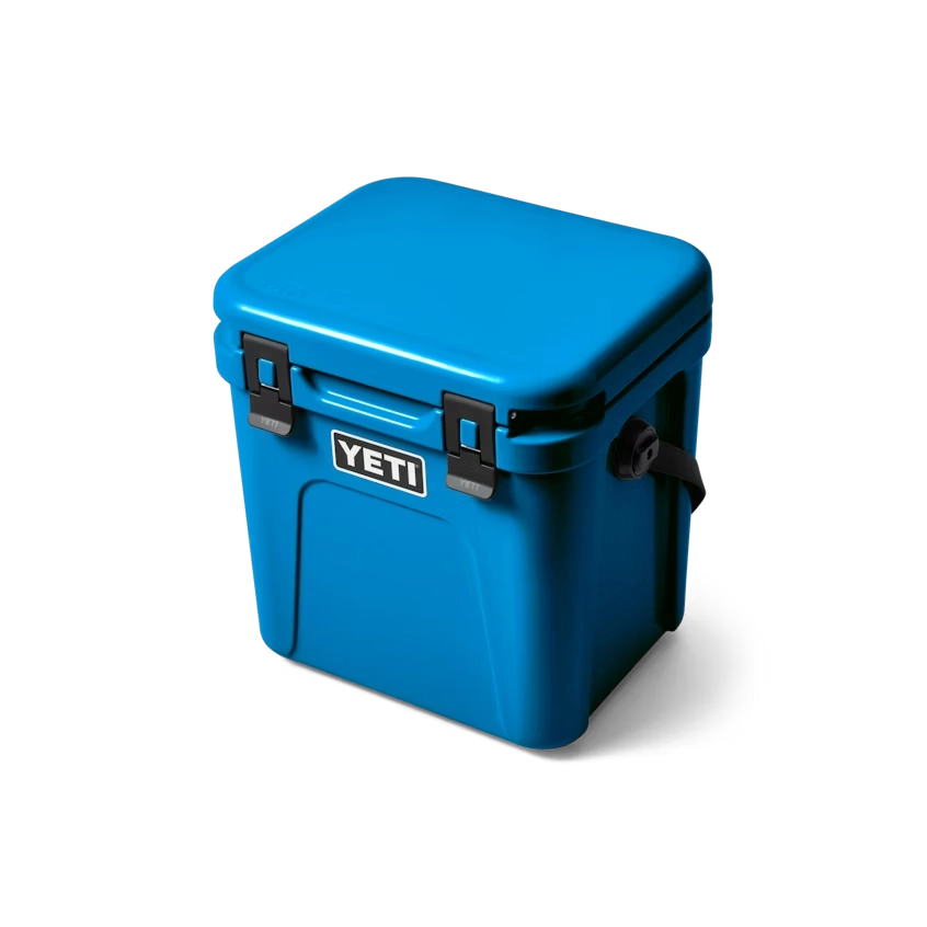 YETI Roadie 24 Hard Cooler in Big Wave Blue.