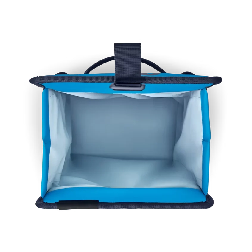 YETI Daytrip Lunch Bag in Big Wave Blue.