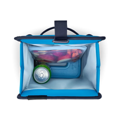 YETI Daytrip Lunch Bag in Big Wave Blue.