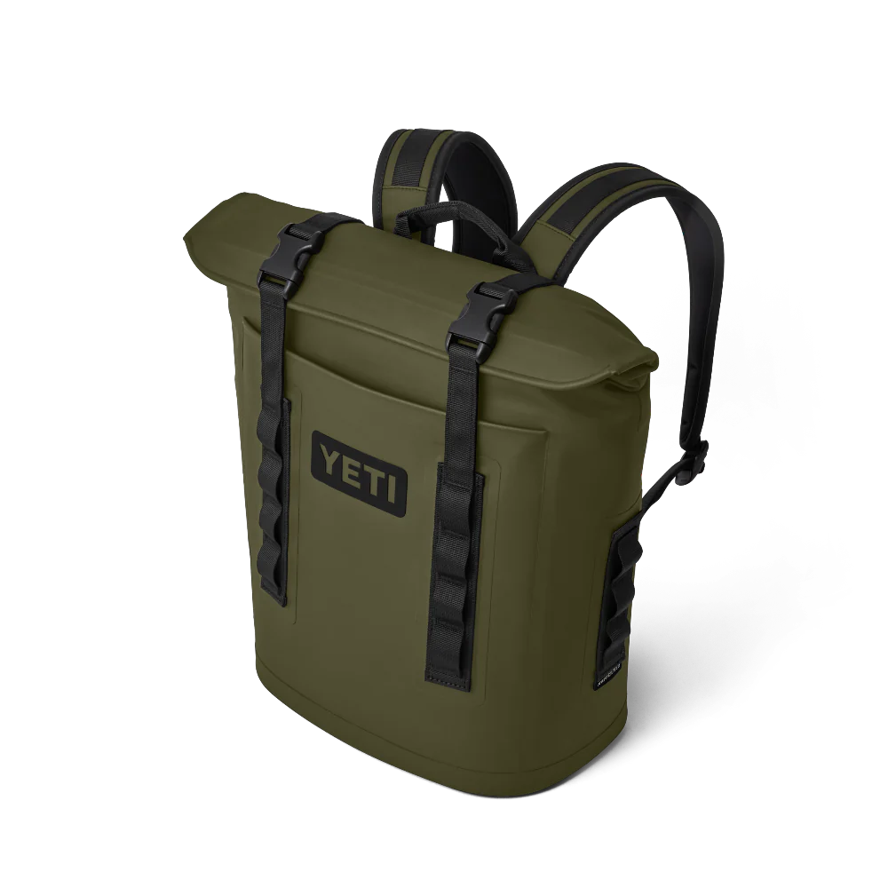 Hopper Backpack M12 Soft Cooler - Olive - YETI - Image 3