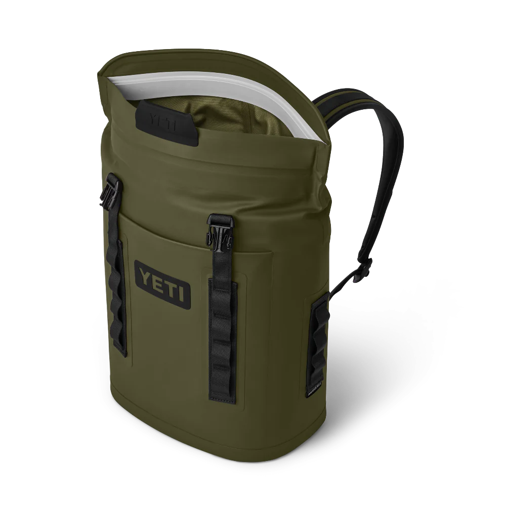 Hopper Backpack M12 Soft Cooler - Olive - YETI - Image 4