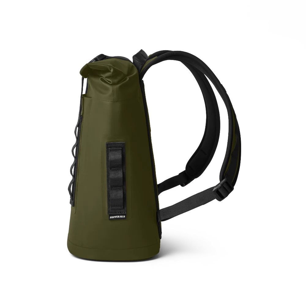 Hopper Backpack M12 Soft Cooler - Olive - YETI - Image 5