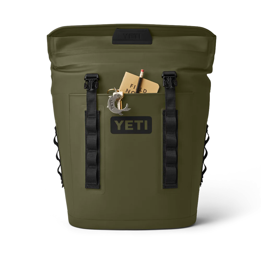 Hopper Backpack M12 Soft Cooler - Olive - YETI - Image 2